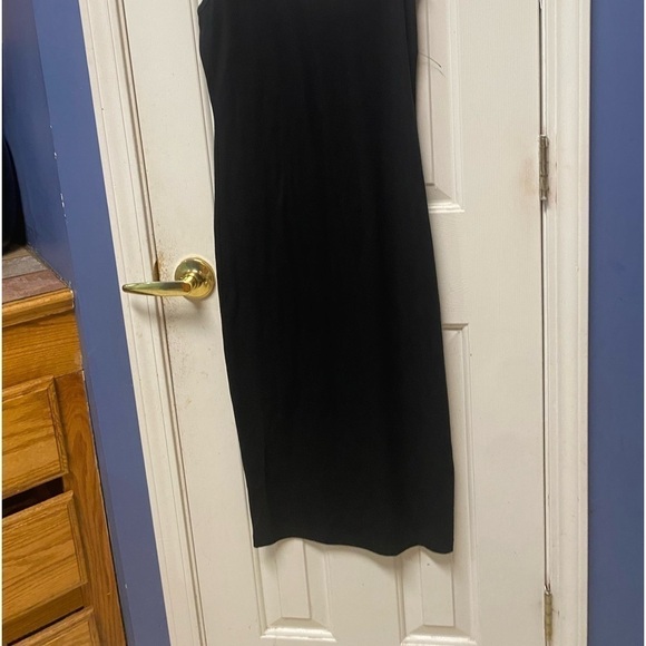 Express Black embellished stretch midi tank dress size Medium 
NWT - Picture 2 of 8
